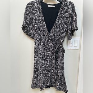 Abercrombie wrap dress size S
